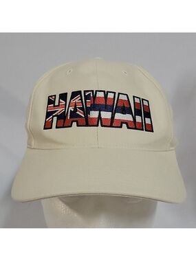Hawaiian Headwear, Rare Vintage Hawaii Ballcap, Adjustable, Snap-back